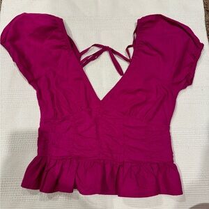 NWT Magenta Top